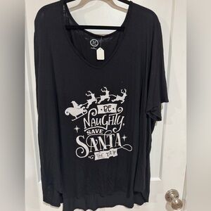 Naughty Santa Tee